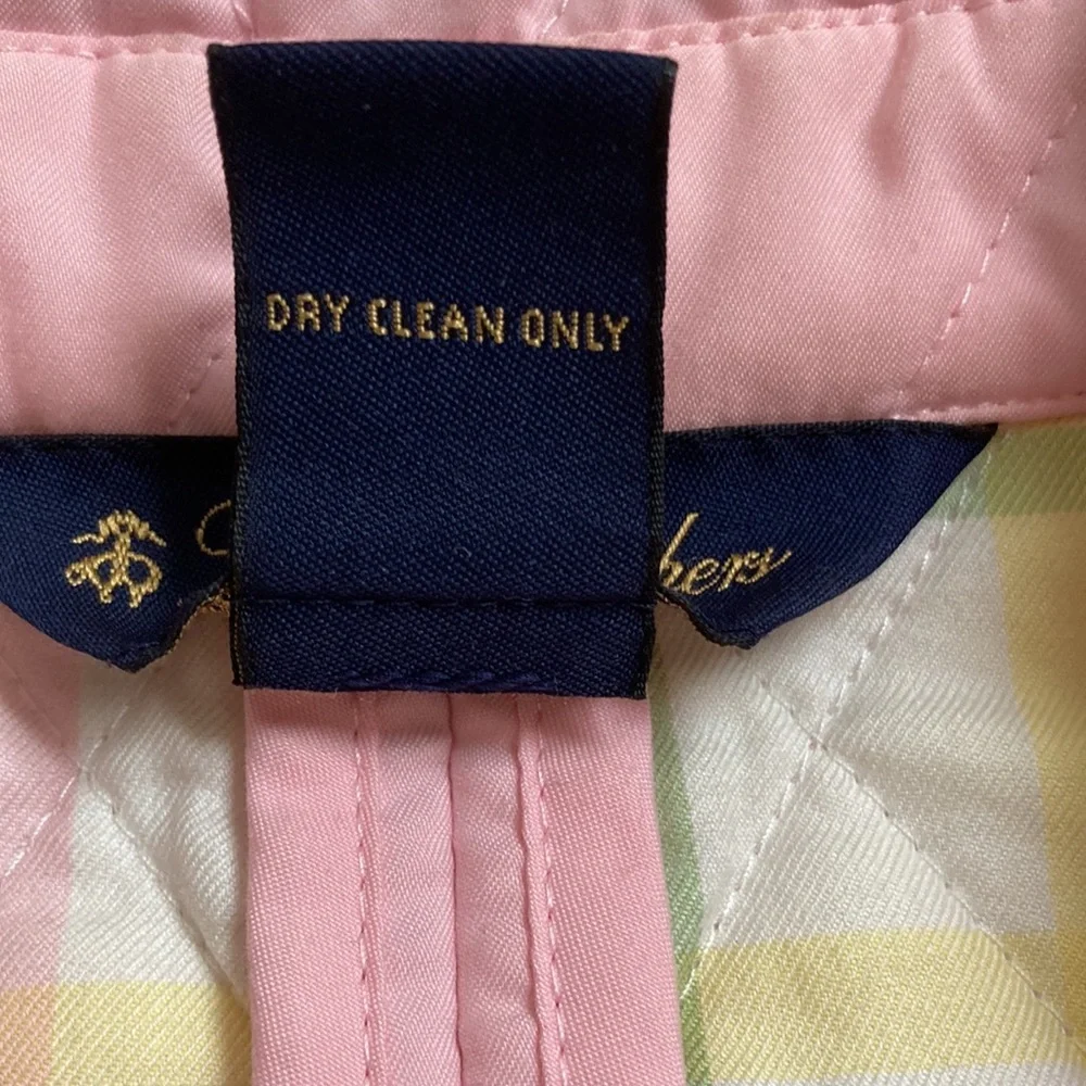 Brooks Brothers Pink Quilted Preppy Coat - Picture 4 of 6